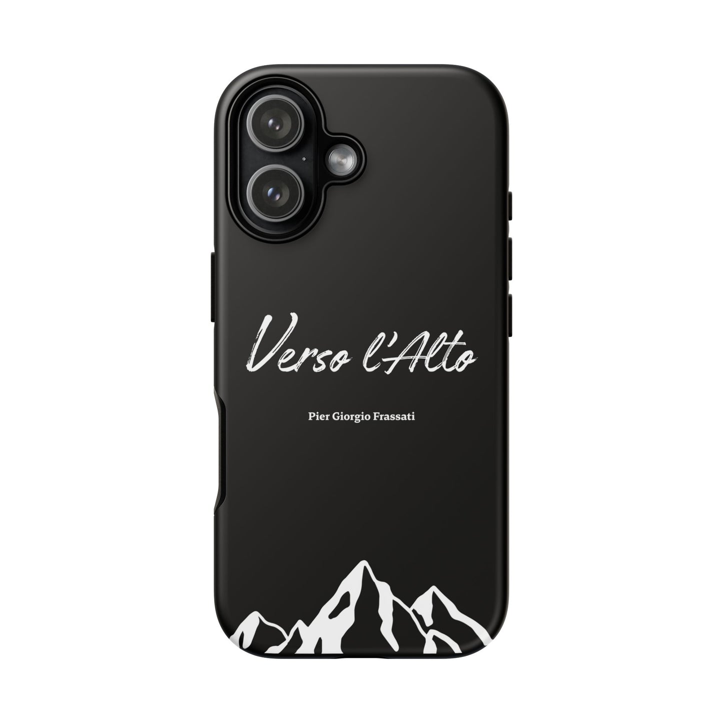 Black Mountain Adventure Phone Case - Stylish Verso l'Alto Phone Protection