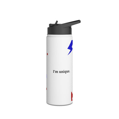 Carlo Acutis Stainless Steel Water Bottle – Sport (12oz to 32 oz) | “All people are born as originals but many die as photocopies.”