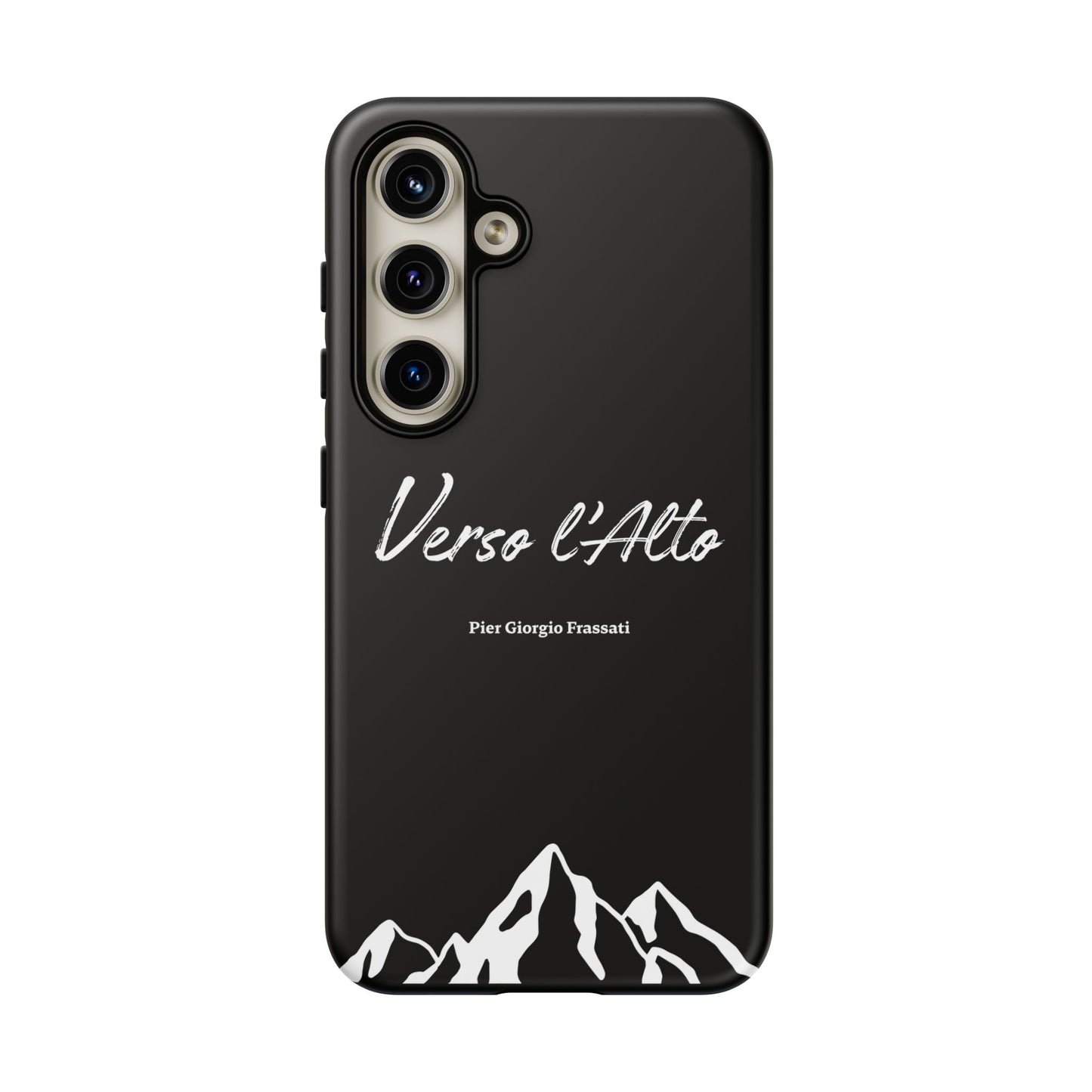 Black Mountain Adventure Phone Case - Stylish Verso l'Alto Phone Protection