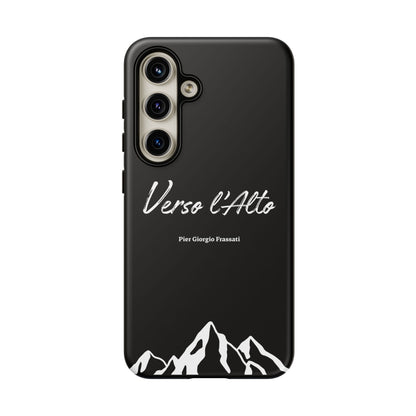 Black Mountain Adventure Phone Case - Stylish Verso l'Alto Phone Protection