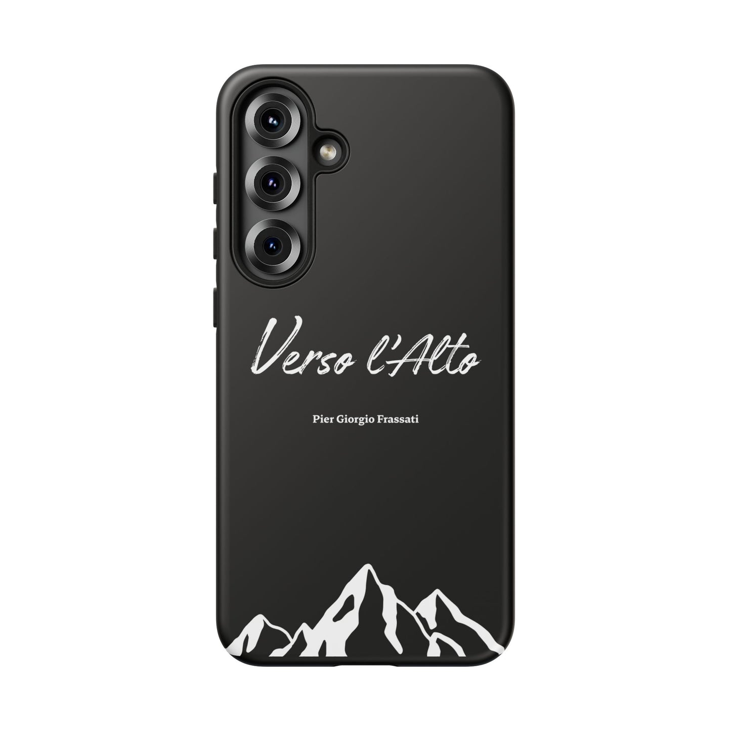 Black Mountain Adventure Phone Case - Stylish Verso l'Alto Phone Protection