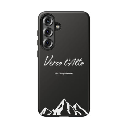 Black Mountain Adventure Phone Case - Stylish Verso l'Alto Phone Protection