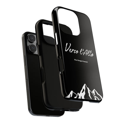 Black Mountain Adventure Phone Case - Stylish Verso l'Alto Phone Protection