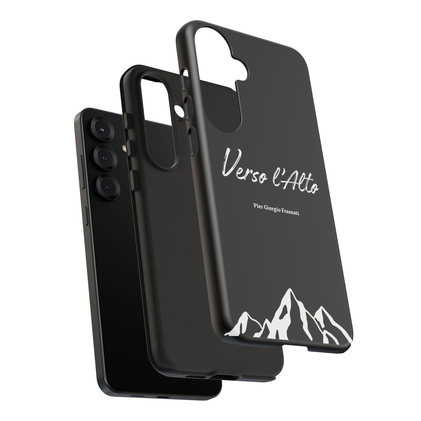 Black Mountain Adventure Phone Case - Stylish Verso l'Alto Phone Protection