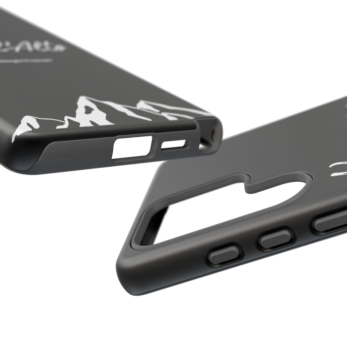 Black Mountain Adventure Phone Case - Stylish Verso l'Alto Phone Protection
