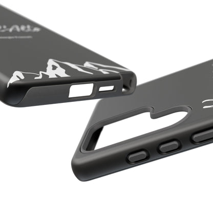 Black Mountain Adventure Phone Case - Stylish Verso l'Alto Phone Protection
