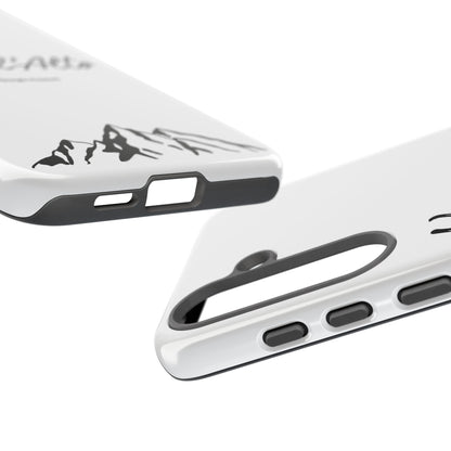White Mountain Adventure Phone Case - Stylish Verso l'Alto Phone Protection