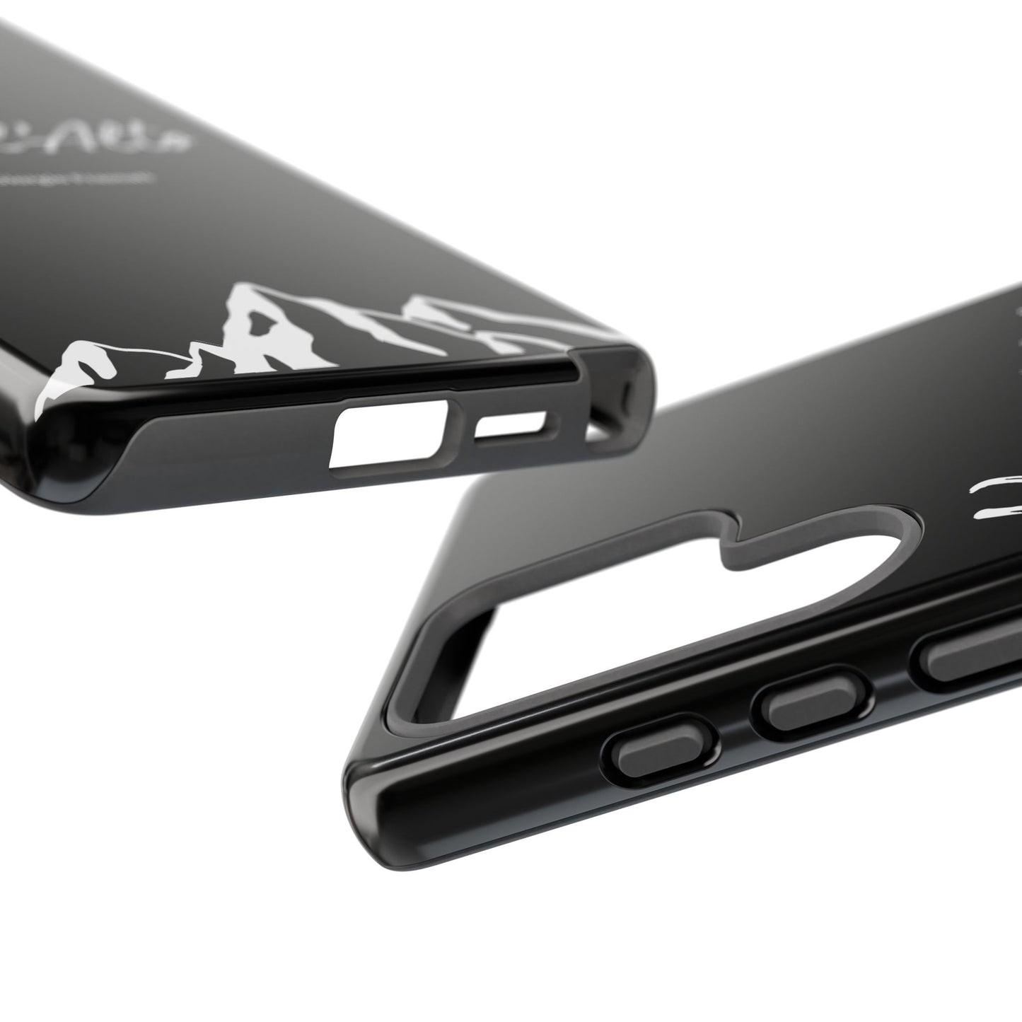 Black Mountain Adventure Phone Case - Stylish Verso l'Alto Phone Protection
