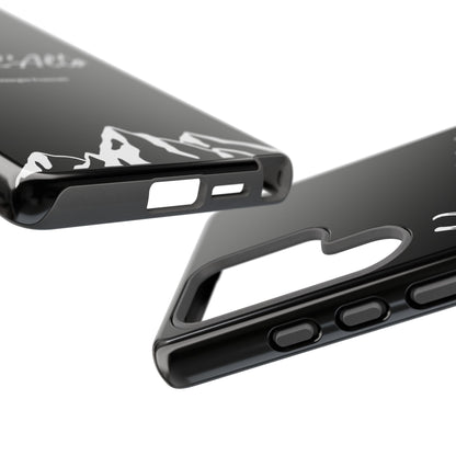 Black Mountain Adventure Phone Case - Stylish Verso l'Alto Phone Protection