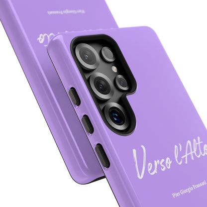 Mauve Mountain Adventure Phone Case - Stylish Verso l'Alto Phone Protection