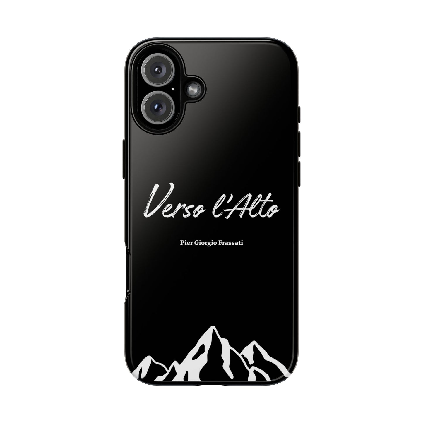 Black Mountain Adventure Phone Case - Stylish Verso l'Alto Phone Protection