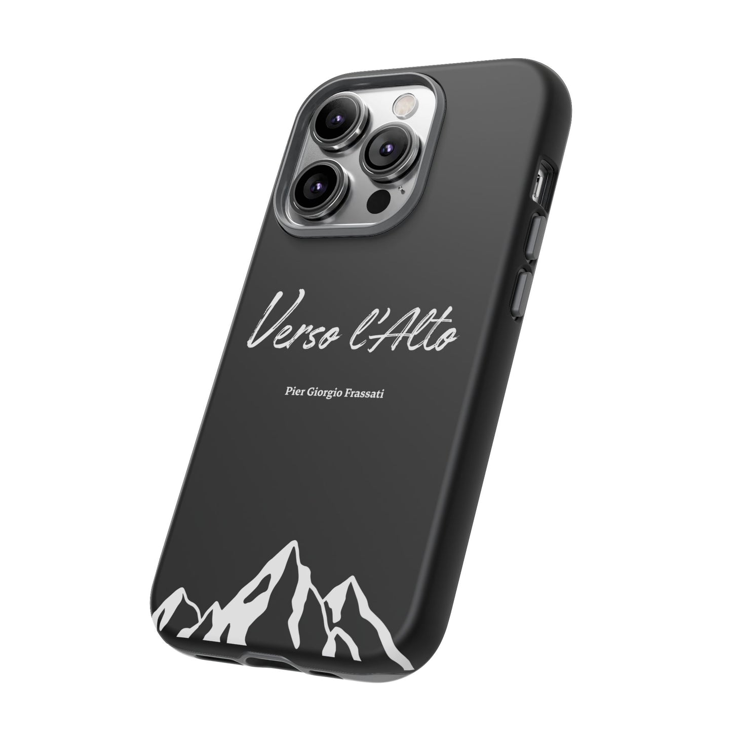 Black Mountain Adventure Phone Case - Stylish Verso l'Alto Phone Protection