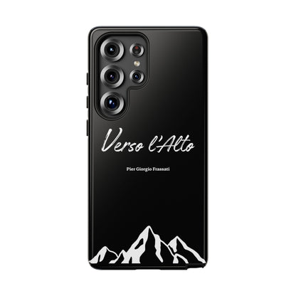 Black Mountain Adventure Phone Case - Stylish Verso l'Alto Phone Protection