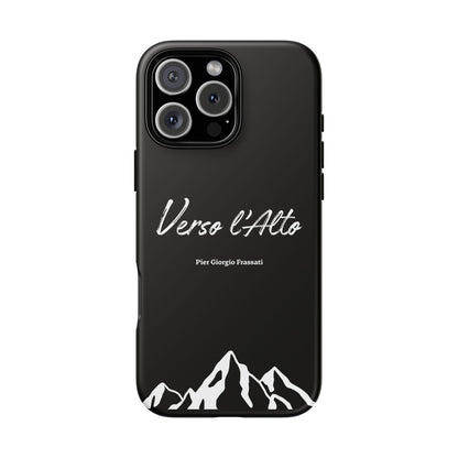 Black Mountain Adventure Phone Case - Stylish Verso l'Alto Phone Protection