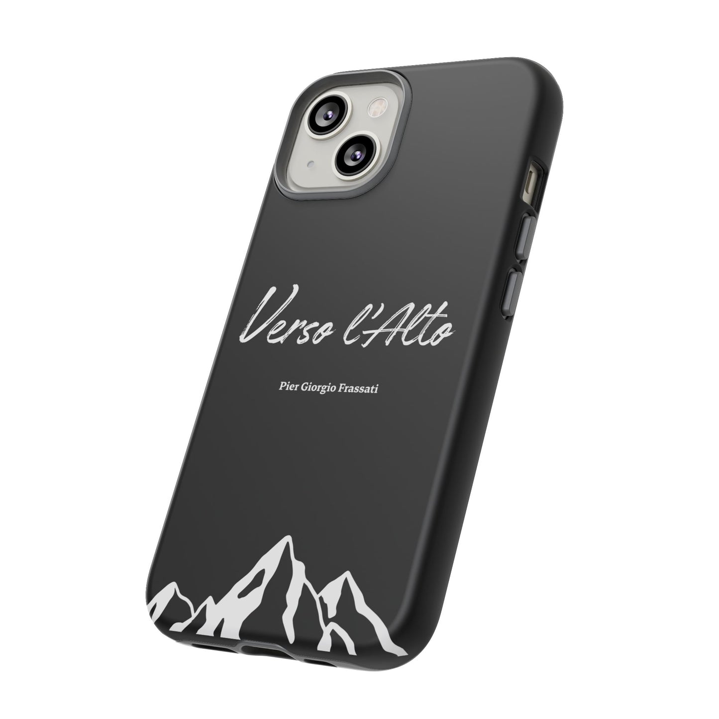 Black Mountain Adventure Phone Case - Stylish Verso l'Alto Phone Protection