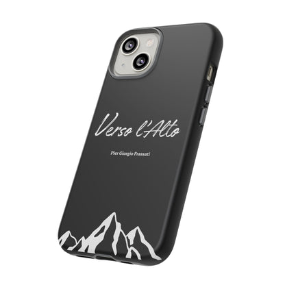 Black Mountain Adventure Phone Case - Stylish Verso l'Alto Phone Protection