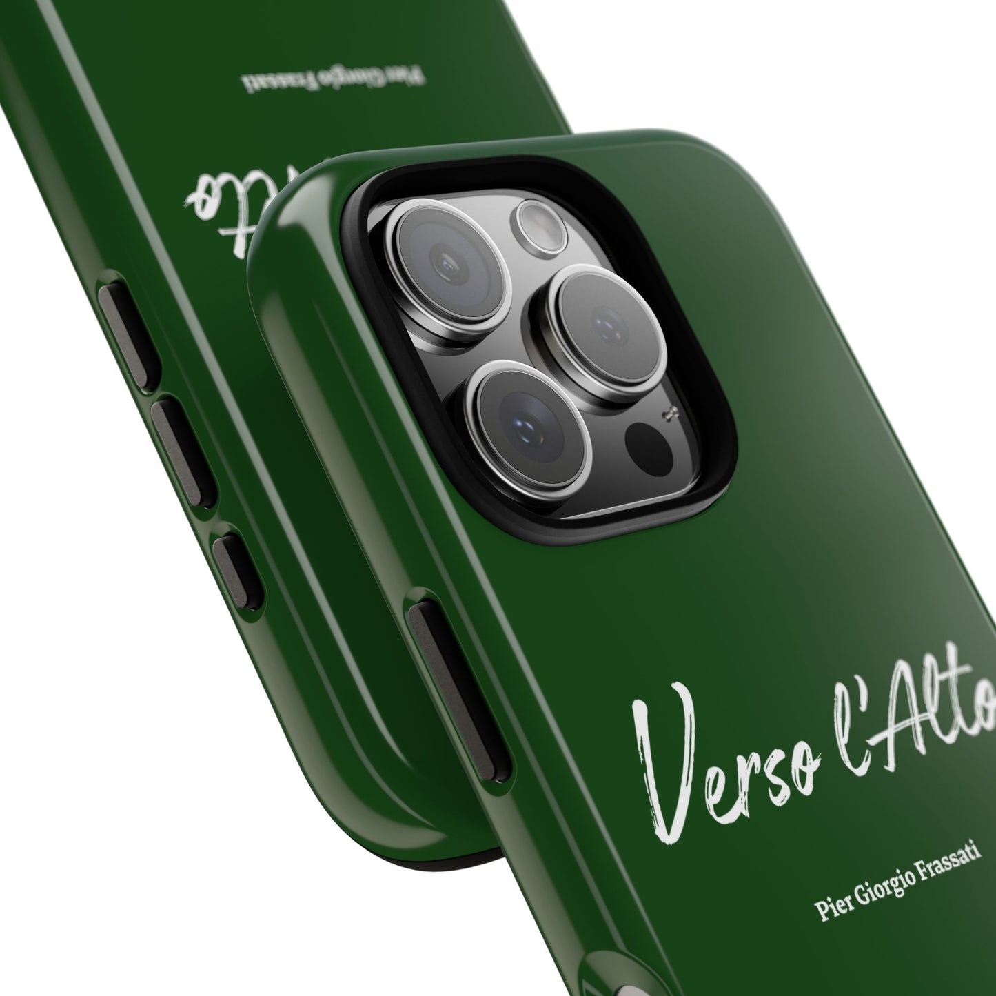 Vert Sapin Mountain Adventure Phone Case - Stylish Verso l'Alto Phone Protection