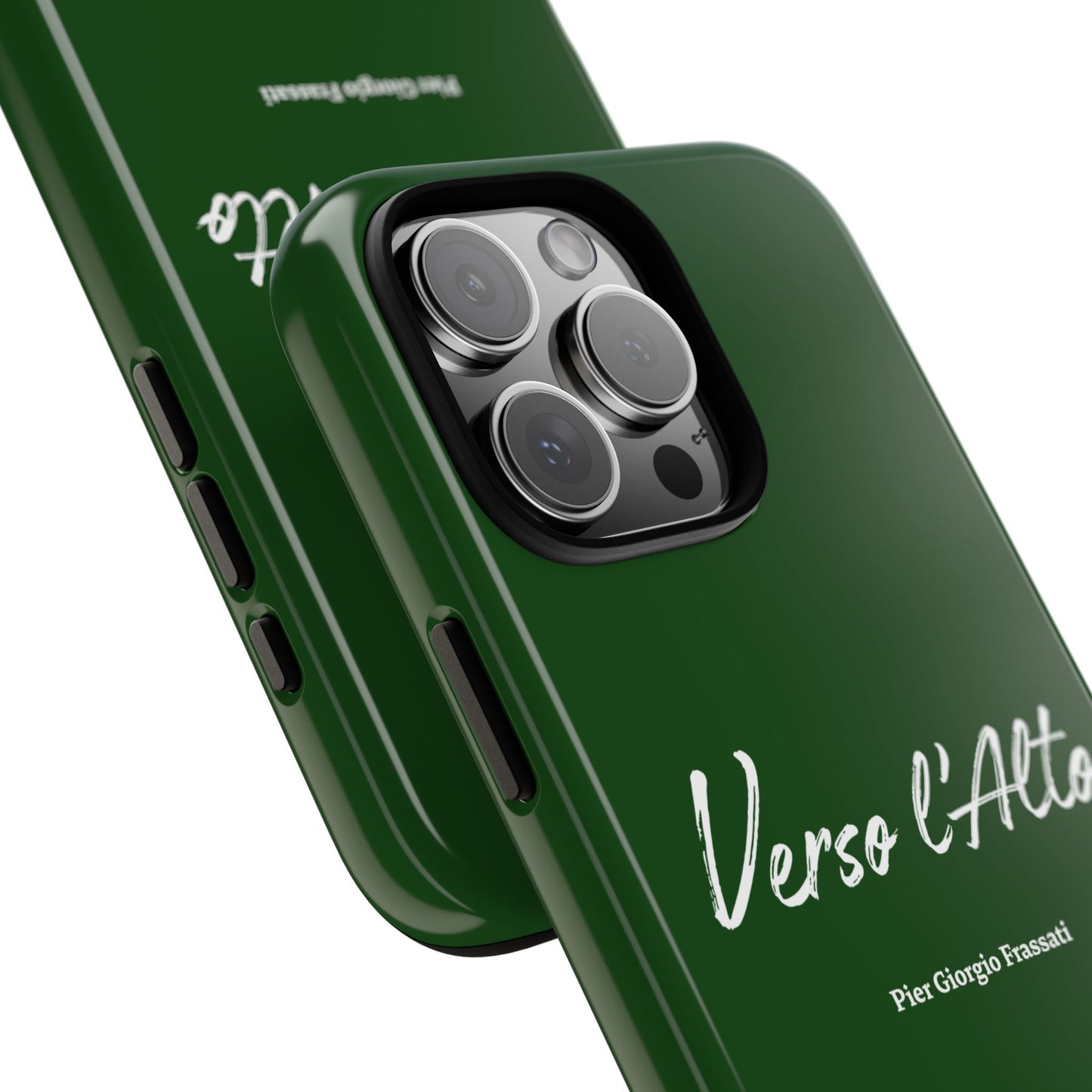 Vert Sapin Mountain Adventure Phone Case - Stylish Verso l'Alto Phone Protection