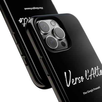 Black Mountain Adventure Phone Case - Stylish Verso l'Alto Phone Protection