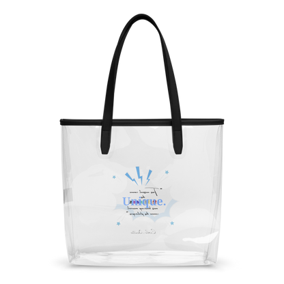Tote Bag Transparent "Carlo Acutis" pour la plage
