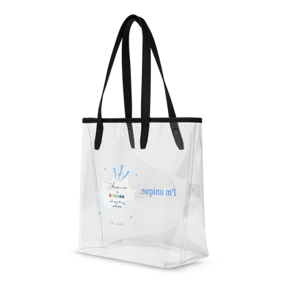 Tote Bag Transparent "Carlo Acutis" (citation en anglais)
