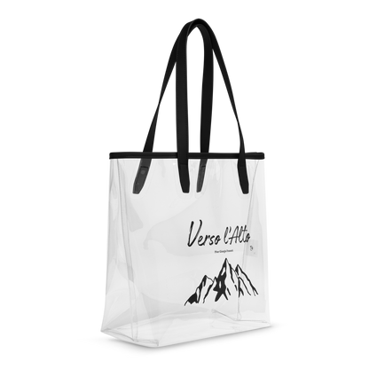 Tote Bag "Verso l'alto" Transparent pour courses et plage