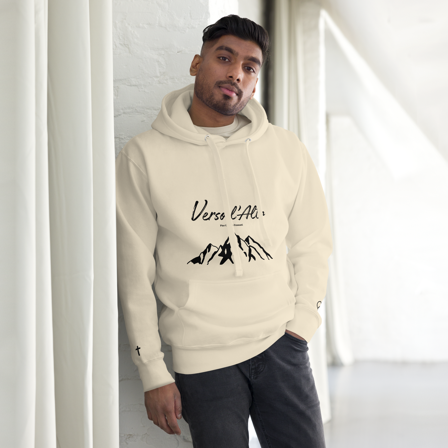 Verso l’Alto Hoodie — Light Collection