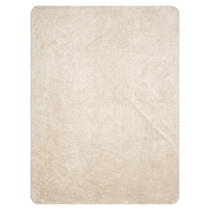 Plaid-Couverture en Sherpa "Verso l'alto" - NOIRE