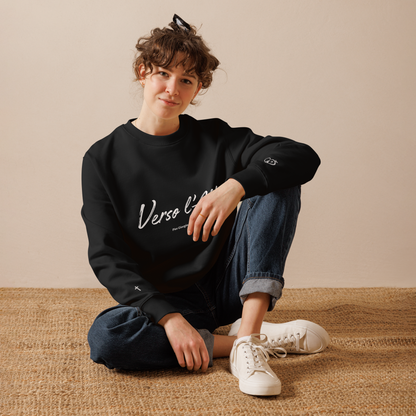 Sweat unisexe en coton bio – Verso l’Alto