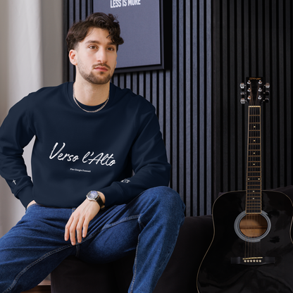 Sweat unisexe en coton bio – Verso l’Alto