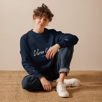 Sweat unisexe en coton bio – Verso l’Alto