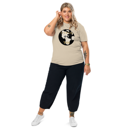 T-shirt chrétien unisexe en coton Bio – Paix & Joie